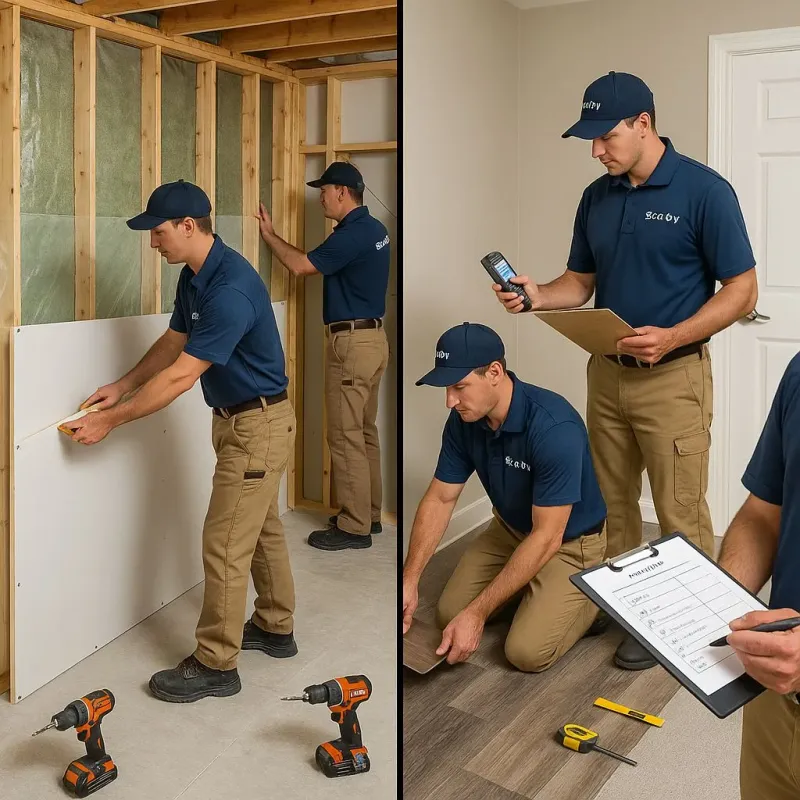 Repairs and Reconstruction process in North Newton, KS